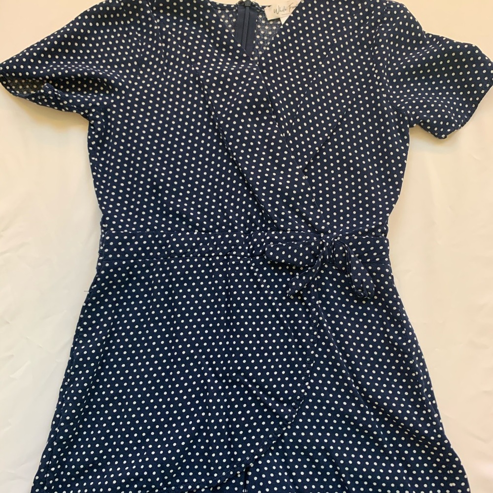 Navy Blue Romper